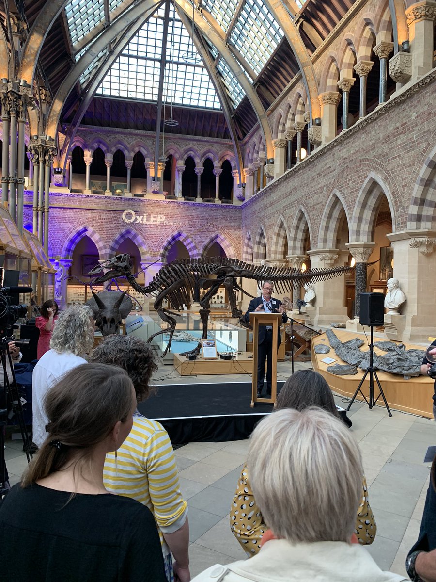 Wonderful to be in the company of so many fantastic people and businesses who have been supported by @OxfordshireLEP at <a href="/morethanadodo/">Oxford University Museum of Natural History</a>