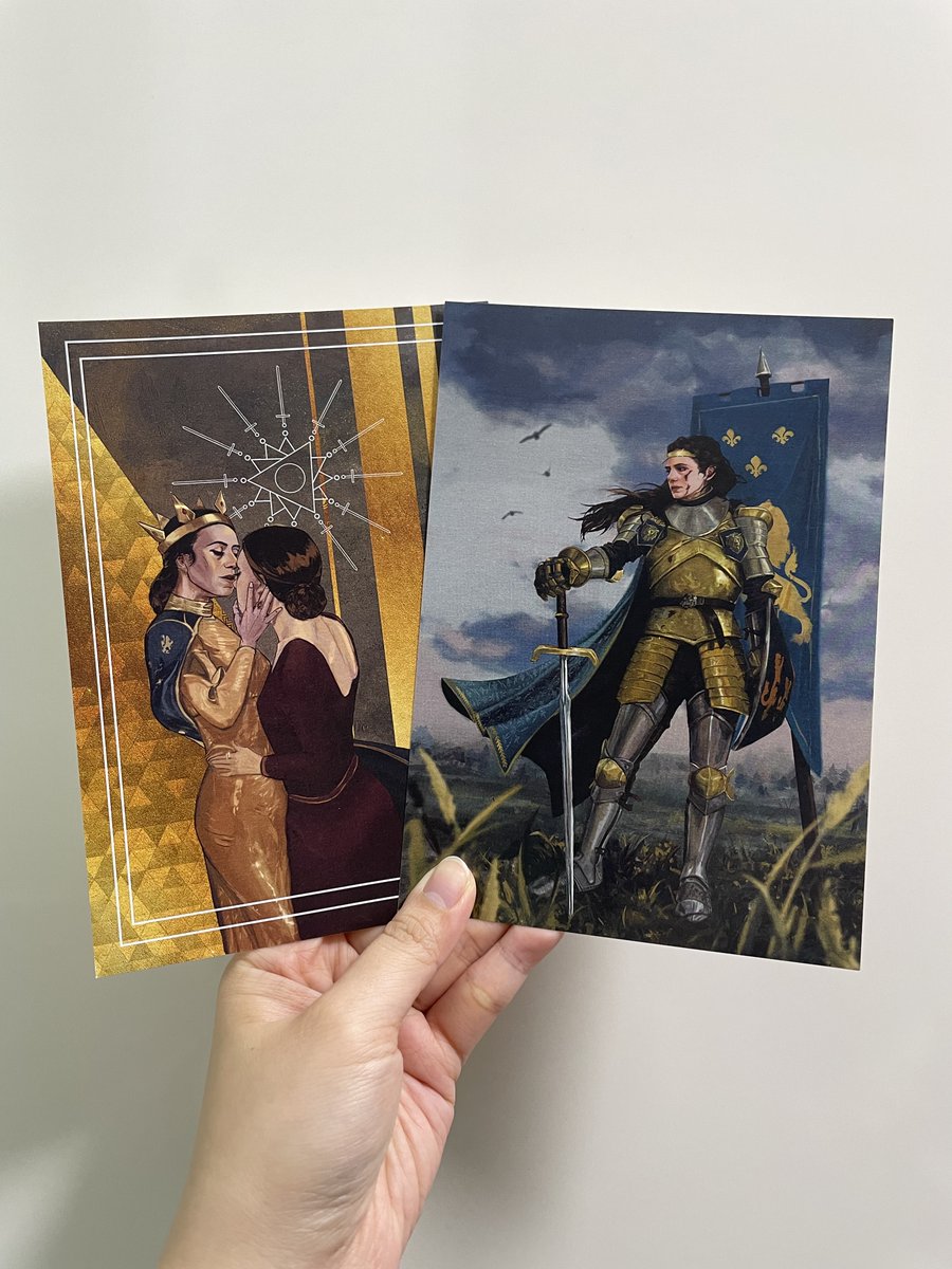 wrongsuethink's tweet photo. Here are close up of the rest of the merch! Pls check out the artists behind them!

Prints: @/princessbread
Bookmark: @kimocherryworks 
Sticker: @musicalfanart 
Keychain: @SkyJynxArt https://t.co/dUFjpD9juq