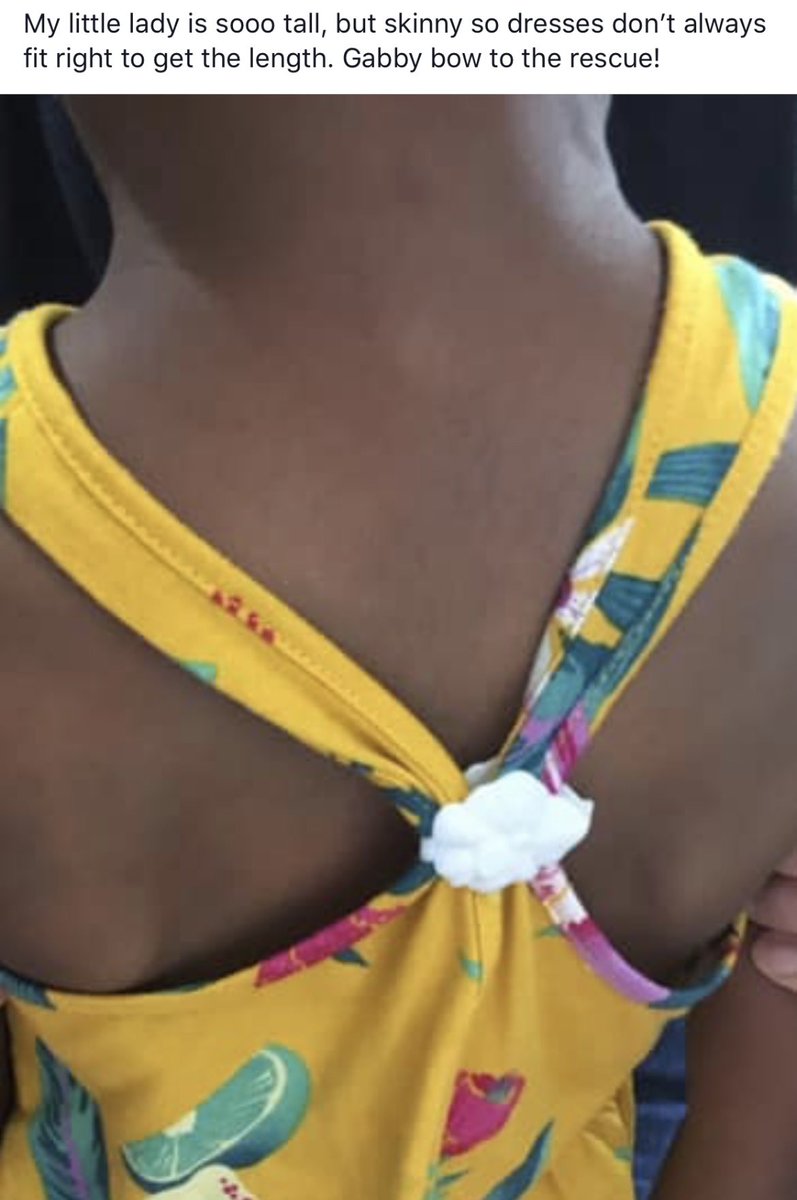 GaBBYBows's tweet photo. The sun is out and those straps are cute, but they may be too long. ☀️ 

GaBBY Bows to the rescue! 😄

https://t.co/DwBnN0L0zL

#gabbybows #mommyhack https://t.co/3YVASYnYpn
