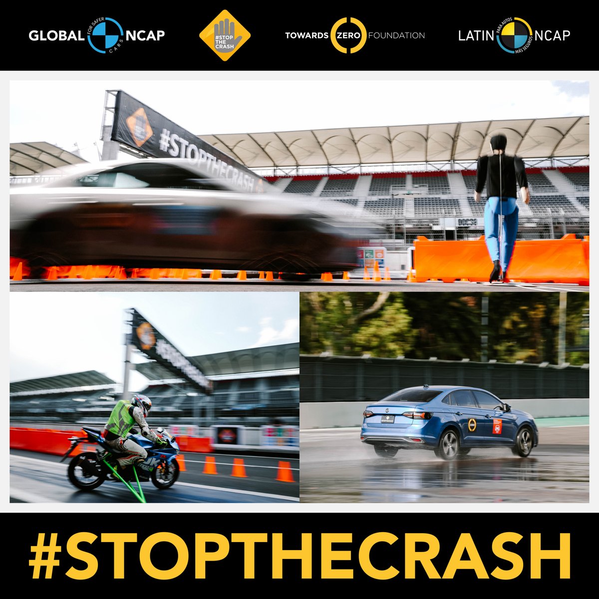 #StopTheCrash arrives in Mexico to encourage the government and private sector to adopt crash avoidance technologies that prevent fatalities and mitigate serious injuries for all road users in support of the <a href="/UN/">United Nations</a> Global Goals.

bit.ly/42BcDoI

#MissionZero2050