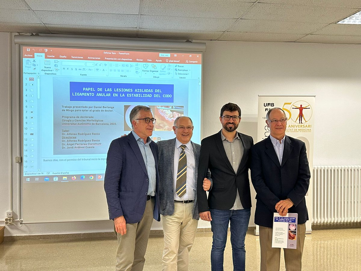 Día de defensa de mi Tesis Doctoral, orgullo inmenso!!
Agradecer a todas las personas que me habéis ayudado a poderla llevar a cabo, que sois muchas, y a la familia por todo el tiempo dedicado.