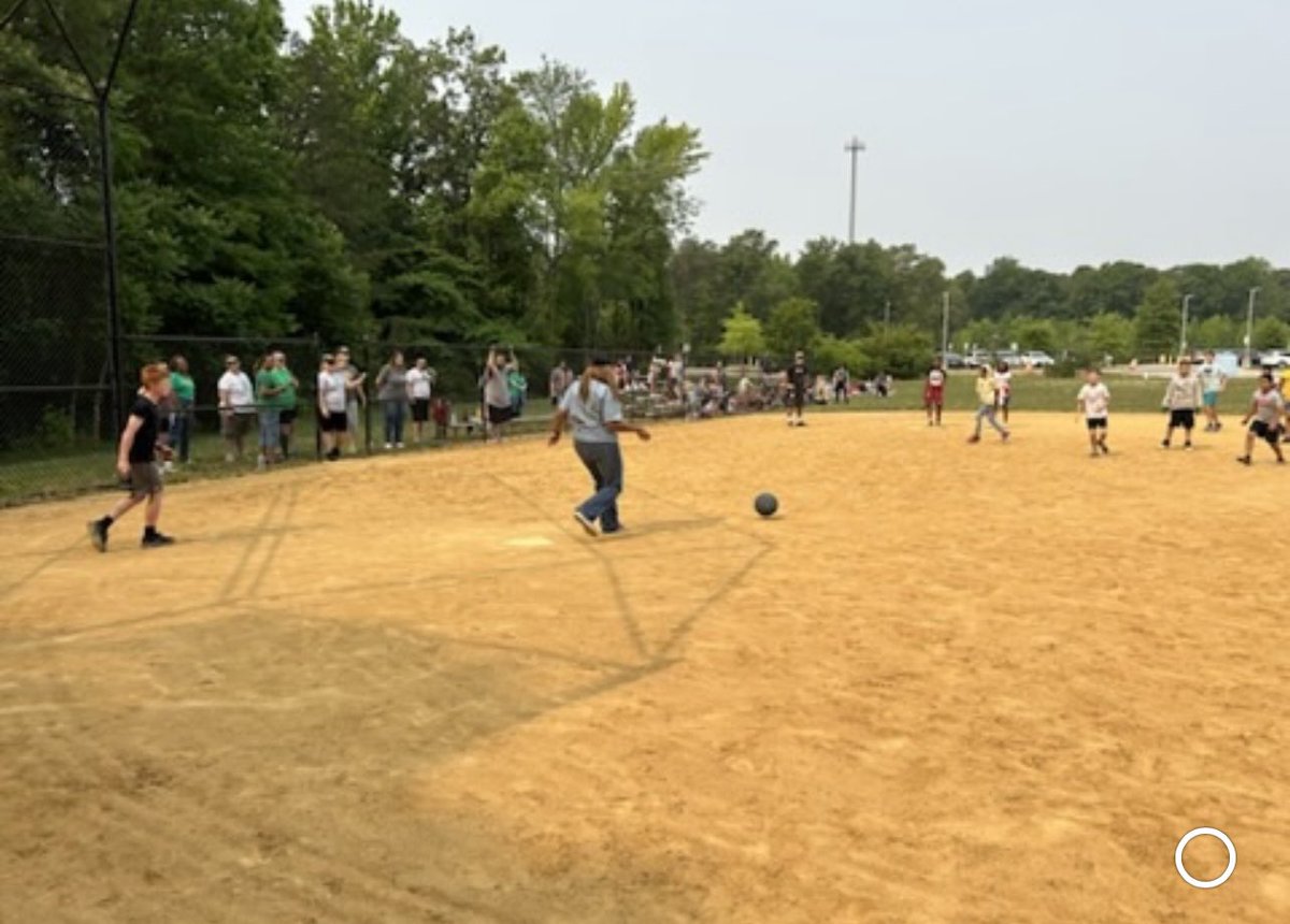 GaleBailey E.S. on Twitter "5th graders vs. Staff kickball game