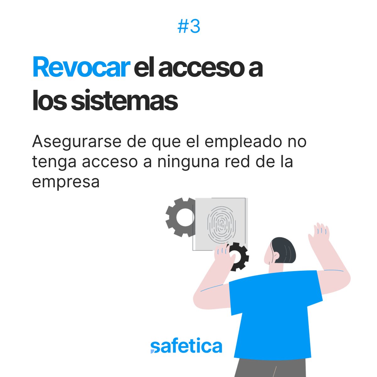 SafeticaLatam's tweet photo. ❔ Cómo configurar un proceso de desvinculación de un empleado I

¿Qué debes considerar?
✔️ Mantener la confidencial
✔️ Recuperar activos de la empresa
✔️ Revocar acceso al sistema

https://t.co/myAAx0Fpzb

#OffboardingChecklist #dataloss #departingemployees #offboardingprocess https://t.co/HXA6K2LSva