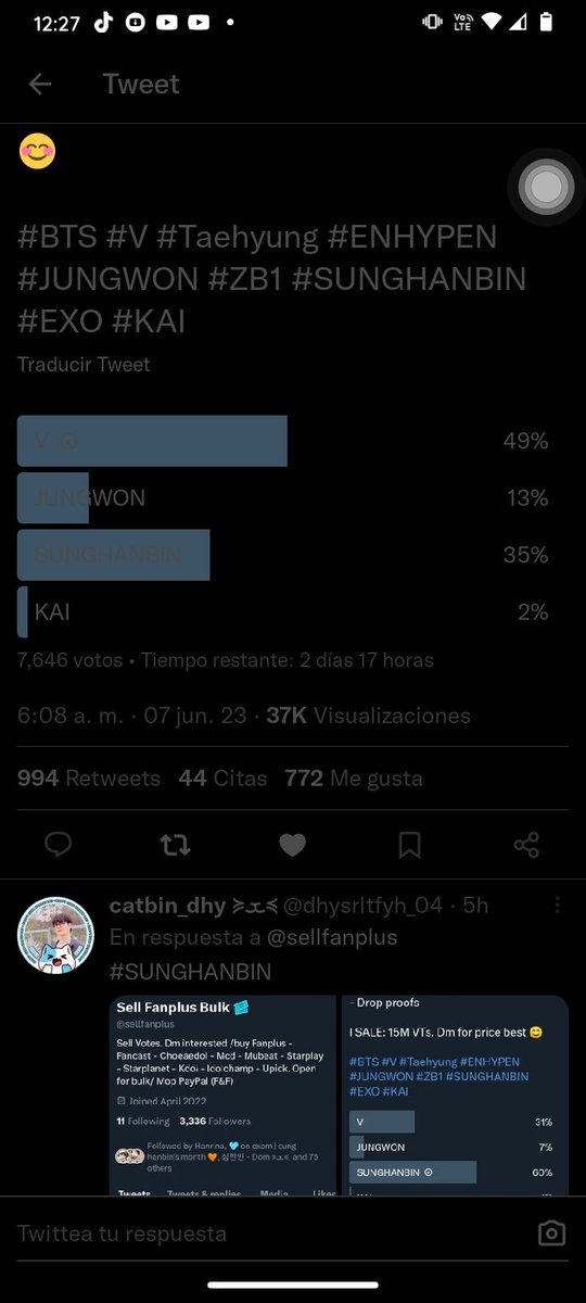 SeokMary92's tweet image. #ForV