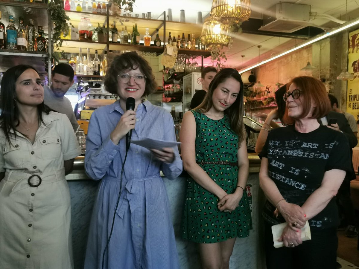 marietouss1's tweet photo. "Un #EuroRemix c'est faire entendre d'autres sons, d'autres voix en Europe. Je suis entourée aujourd'hui de pleins de femmes engagées pour la #Justice, le #climat, nos droits." https://t.co/tuDC9EZZlZ