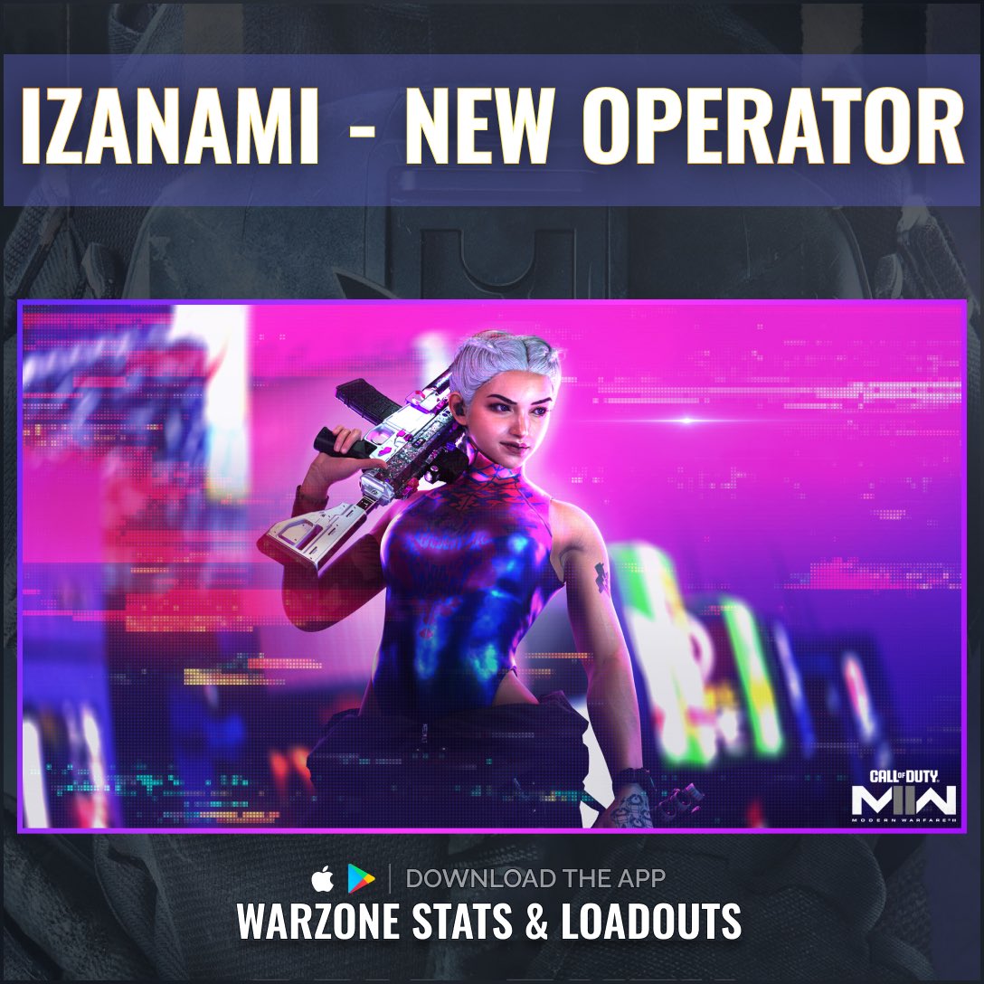 🚨 IZZY - NEW OPERATOR 🚨‼️ 😈 Izanami AKA “Izzy” is a New