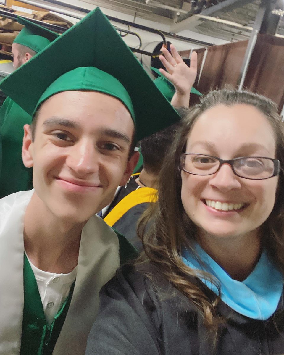 phslss's tweet image. Congratulations to Kaden and Carmine from our class of 2023! Best of luck next year at WOW! 🎓💚