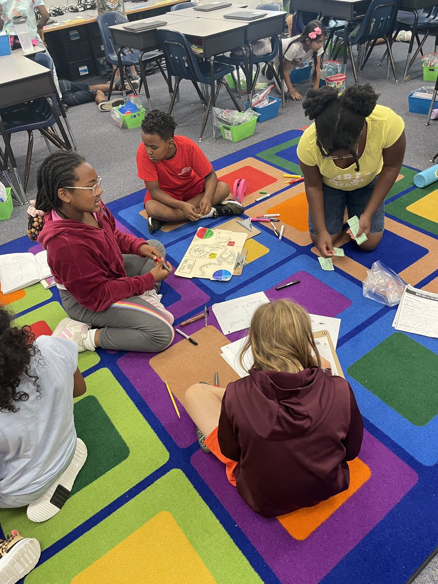 Check out our math board games!! Campers are using creativity and math knowledge to make some fun math games💖 #montypride
