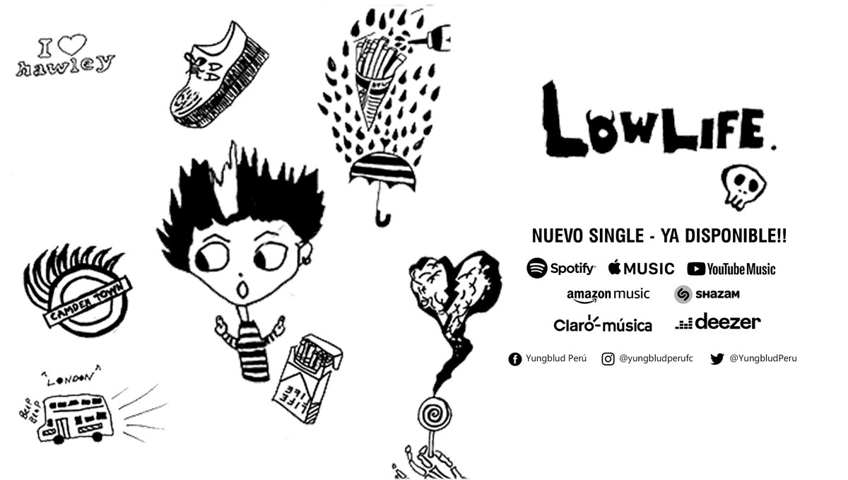 Escucha "Lowlife", la nueva canción de <a href="/yungblud/">YUNGBLUD</a>!!

Ya disponible en tu plataforma de música favorita!
🖤🖤🖤🖤🖤🖤🖤

Escuchalo aquí ⏬
yungblud.lnk.to/lowlife

Lyric Video⏬
youtu.be/sGaC4K6hGmI

#YUNGBLUD #Lowlife #BlackHeartsClub 
<a href="/YungbludArmy/">yungblud army</a> <a href="/yungbludinfo/">YUNGBLUD Info Brasil</a> <a href="/yungbludES/">YUNGBLUD SPAIN is hated🇪🇸</a>