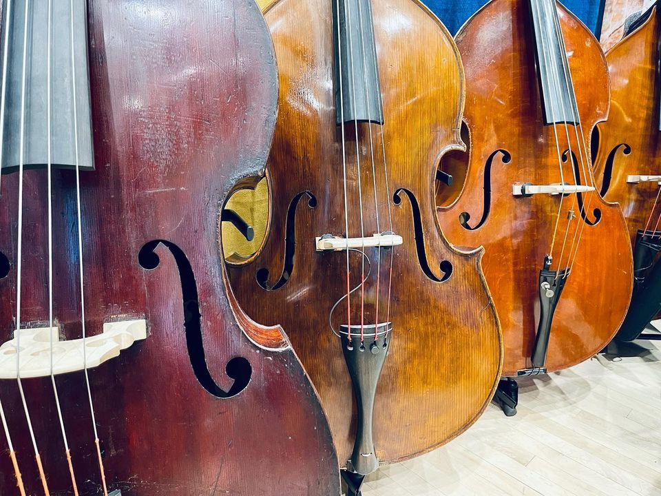 MiamiString's tweet photo. Welcome to today’s #ISB2023 lineup: Claudot, Wilfer/Sandner, Mittenwald Lang. #allaboutthatbass #doublebass https://t.co/MUA29ELul6