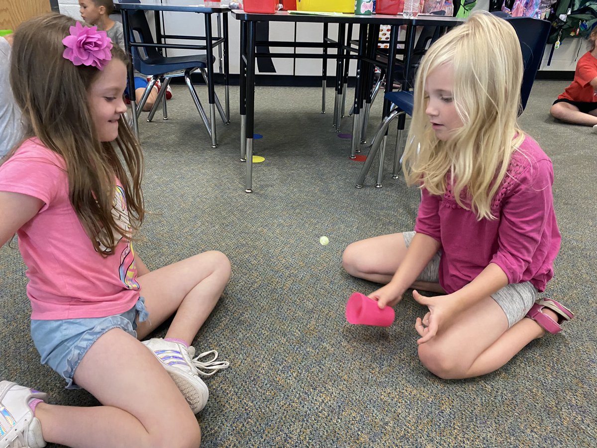 AFleckal's tweet photo. Working with a partner for today’s classroom challenge @ShoalCreekStars #starssc #LPSSummer2023 https://t.co/VlgzFA97LX