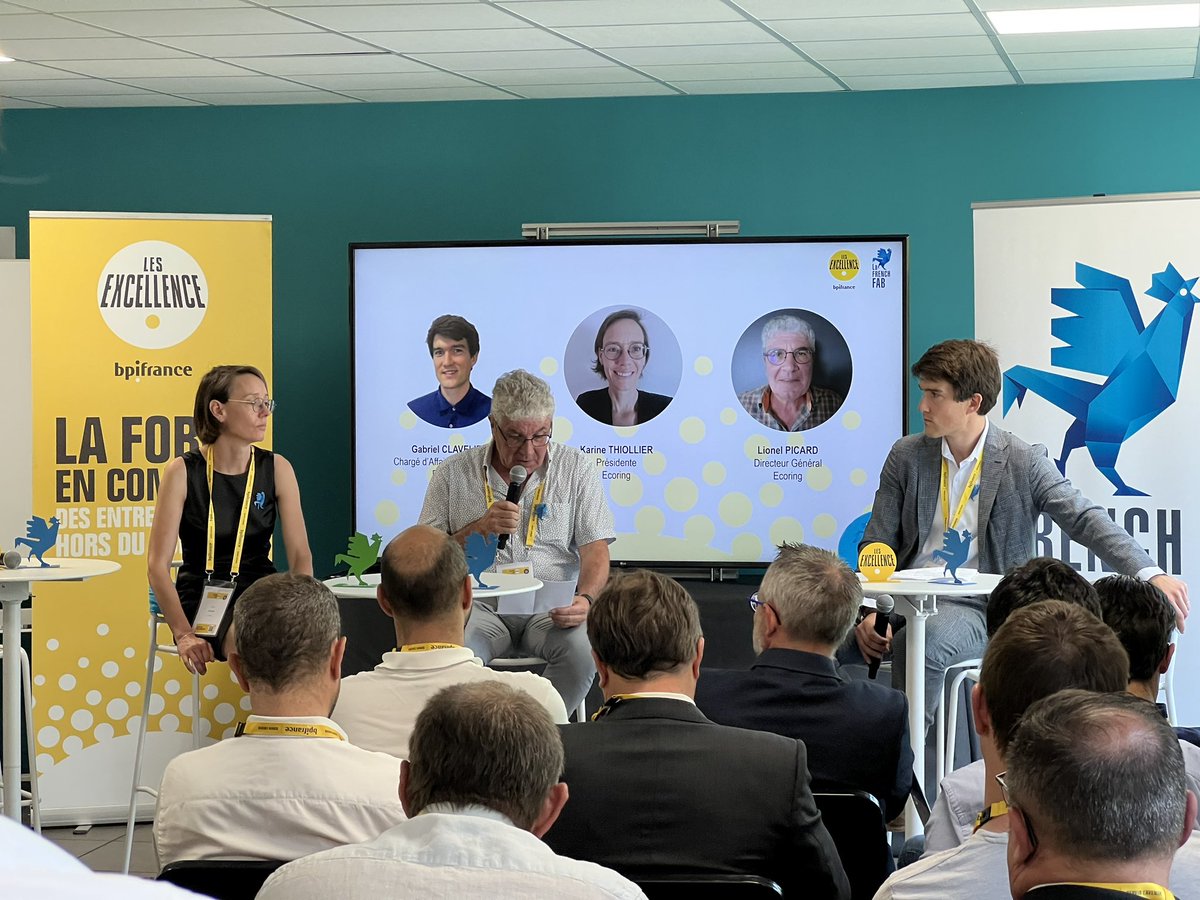 FabienneBlineau's tweet photo. {Pop Up #lesexcellence Accompagnement} Inscrire votre entreprise dans une trajectoire de croissance 🚀
Chez #SILEANE : partage d’expérience #ECORING #TRESCARTE ##SOFAMA sur leur expérience accélérateur, formations, missions diag @Bpifrance 🟡 @LaFrenchFab 💙 #industrie #climat 💚 https://t.co/GqpDQ3we6J