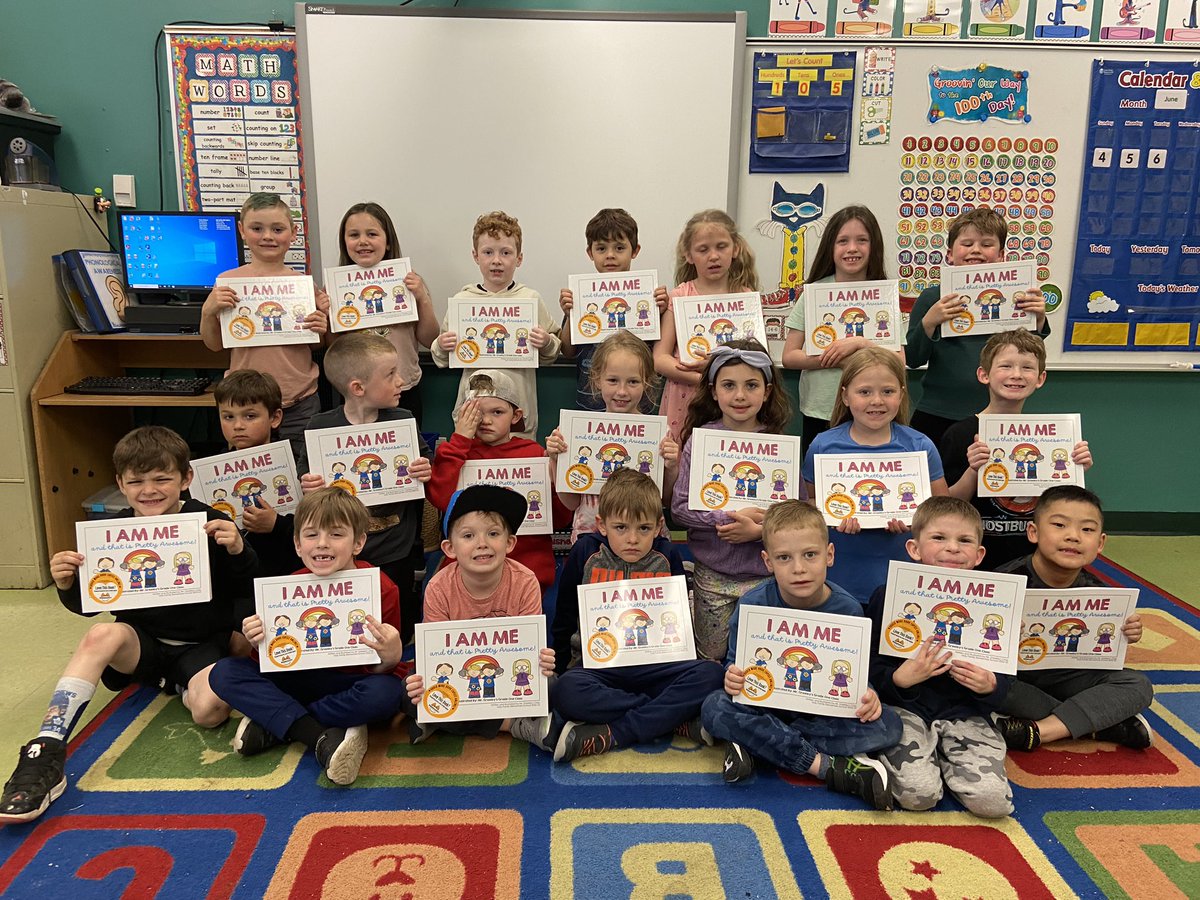 We are so very pleased to present our newly published book “I Am Me and that is Pretty Awesome!” Thank you @studentreasures for making it possible! We have some very proud Grade 1 authors! #ProudAuthors @holyfamilyscho2 ✍️ ✏️ 📖 ❤️