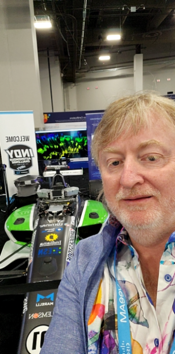 Chtr_Ronnie's tweet photo. #CiscoLive Autonomous Indy, who needs the drama of drivers ? https://t.co/GHZuNJPDcl