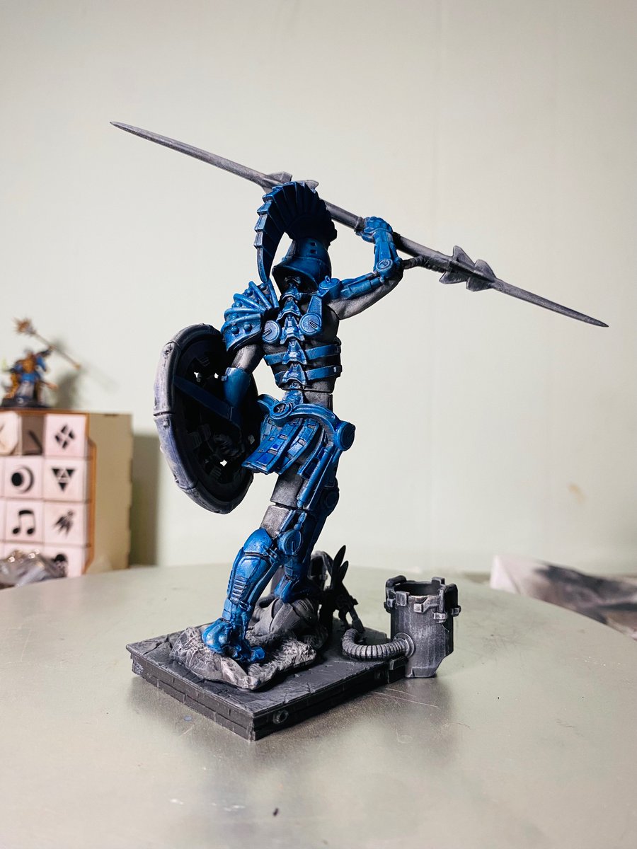 DicePunk_Guru's tweet photo. @AwakenRealms decided to paint Athena monument for a buddy of mine what you think?? https://t.co/svXCC9qm4h