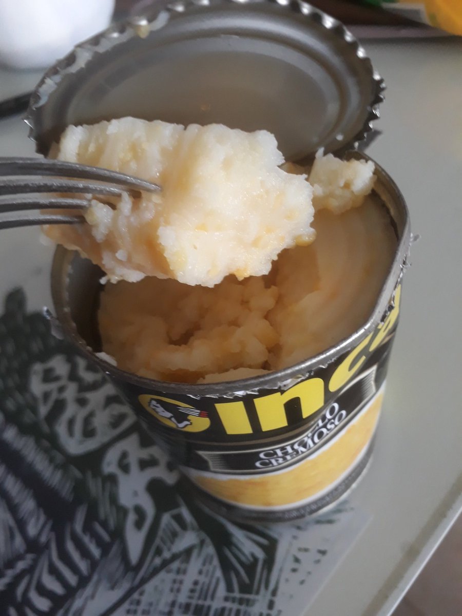 ChewbaccaBalles's tweet photo. A mí me encantaba la marca "inca", de C.A.M.I.N.O. S.A., antes de que sacaran el choclo cremoso enlatado así de malo.

Antes era "GRANOS DE CHOCLO AMARILLO TIPO CREMOSO" y ahora es puré pasado...

Encima no les funciona el teléfono 0810-345-4622 (Ah! Re indignado) https://t.co/gDG7NY2Tyj