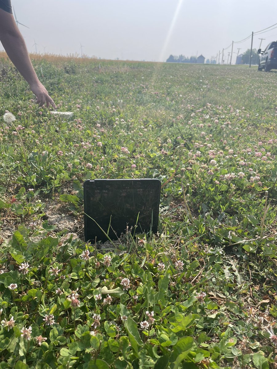 NW Ohio is fit half your iPad in the cracks dry.