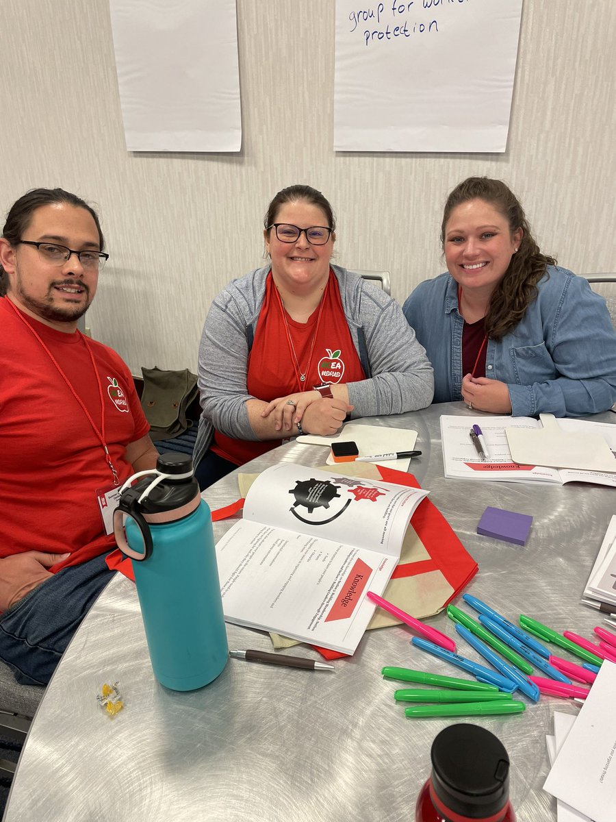 NCEA is in the house at ISTA Summer Conference!  Learning how to make our local better and organize our members!
Also it’s Wednesday so we are all in our #RedForEd!
Public Schools are the backbone of our communities!
#RedforEd #InvestInEducationIN  #IamISTA #ISTAProud #ISTASC2023