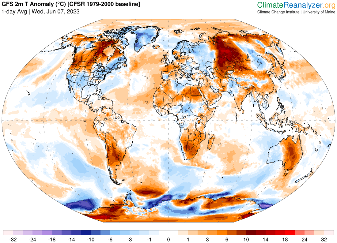 extremetemps's tweet photo. Record heat is nearly allover these weeks.
Today it was an extreme day like rarely seen before:

49.5C Turbat in Pakistan  New 2023 World highest temperature

June record heat in India:
43.5C Purnea 
32.2C Tadong 

48.0C Matam in Senegal   RECORD June day in Senegal! https://t.co/HdCtESziRx