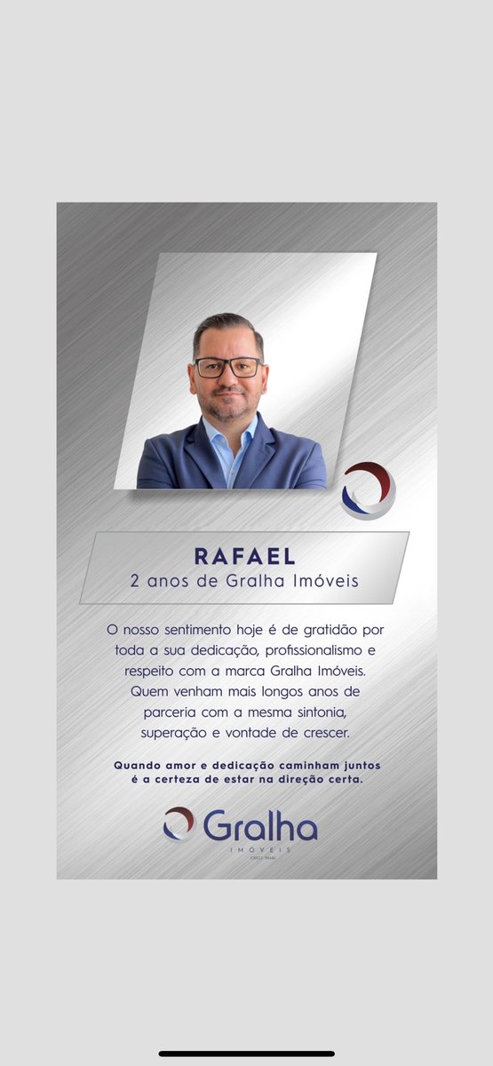 brokerafael's tweet photo. 2 Anos de Gralha Imóveis 🚀 https://t.co/Ouc4jpui0C