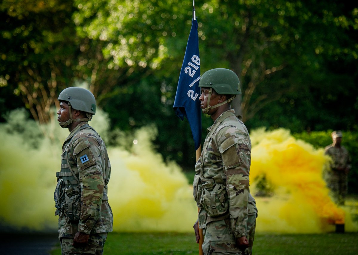 U.S. Army National Guard Officer Candidates from Florida, North Carolina, Puerto Rico and South Carolina. Phase one of Officer Candidate School is an intensive two-weeks at at McCrady Training Center in Eastover, South Carolina.