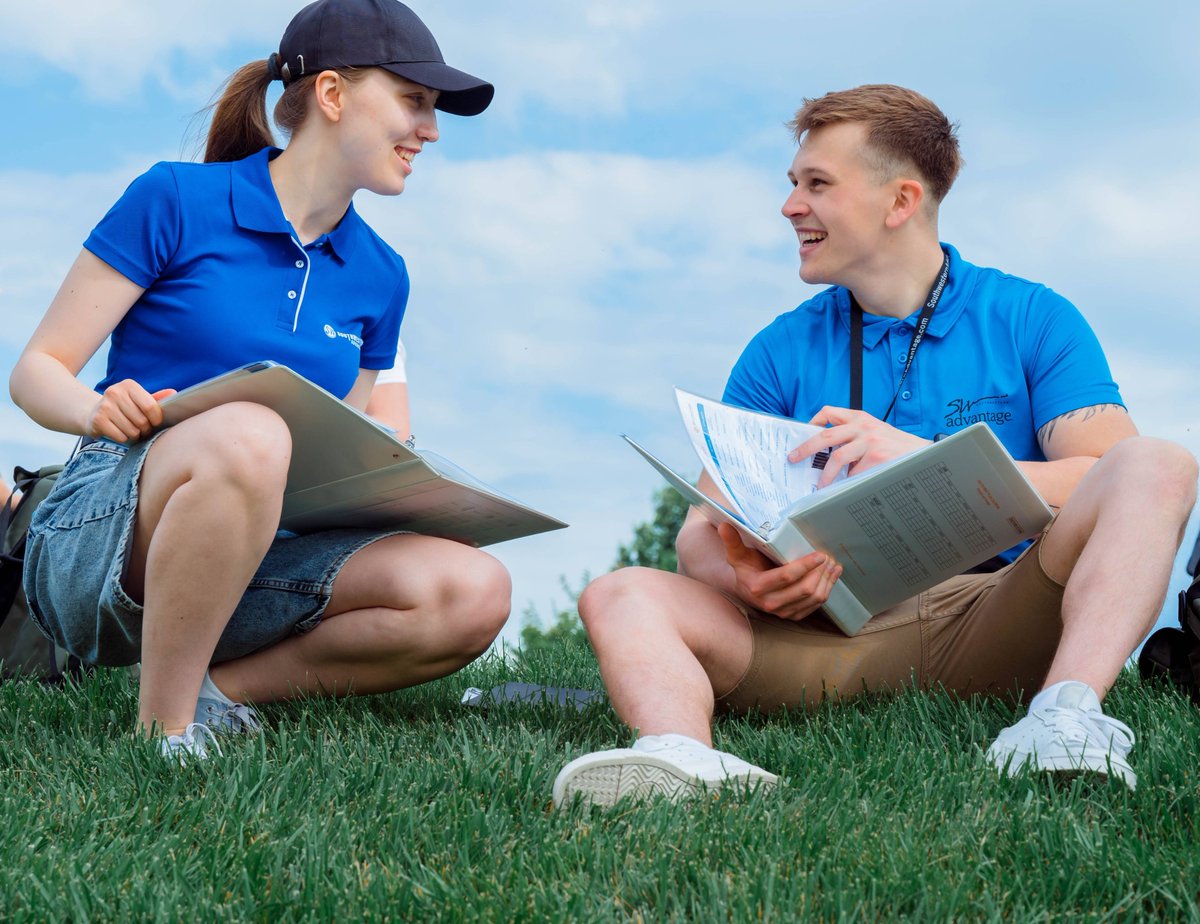 SWA1855's tweet photo. Sales School for our European interns is still underway, but soon student reps will travel across the U.S. to share educational systems with families!
#southwesternadvantage #workandtravelusa🇺🇸 #summerinternship #NashvilleTN #internshipprogram2023 #workandtravel https://t.co/tcVQXGiou8