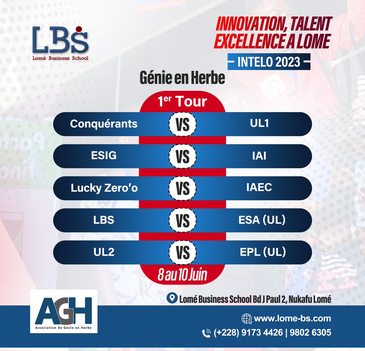 Assogeh's tweet photo. #AGH #CultureGenerale #Intelo
10 équipes, 80 joueurs auront à faire parler leur génie durant ce premier tour de qualification. https://t.co/kPlTEcJ2XW