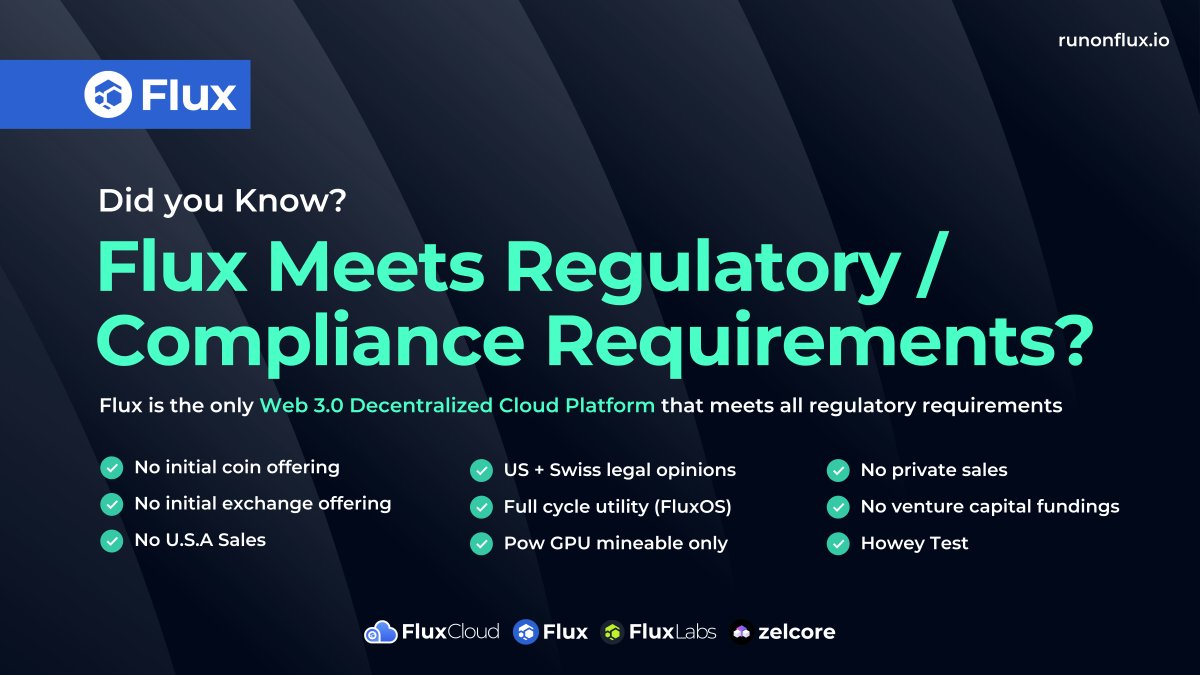 Flux I Decentralized Cloud tweet media