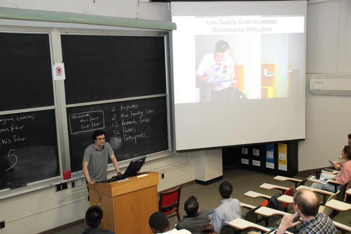 CSERMeeting's tweet photo. We continue #CSERspr23 with two research talks from @queensu: "An Empirical Study on the Characteristics of Reusable Code Clones" and "An Empirical Study of Refactoring Rhythms and Tactics in the Software Development Process". https://t.co/BpZzxsR0hB