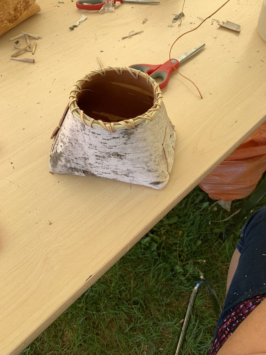 It’s my favourite time of year…Culture Camp Week! Lots of Elders and Knowledge Keepers providing teachings to the youth #cree #dene #IndigenousHistoryMonth