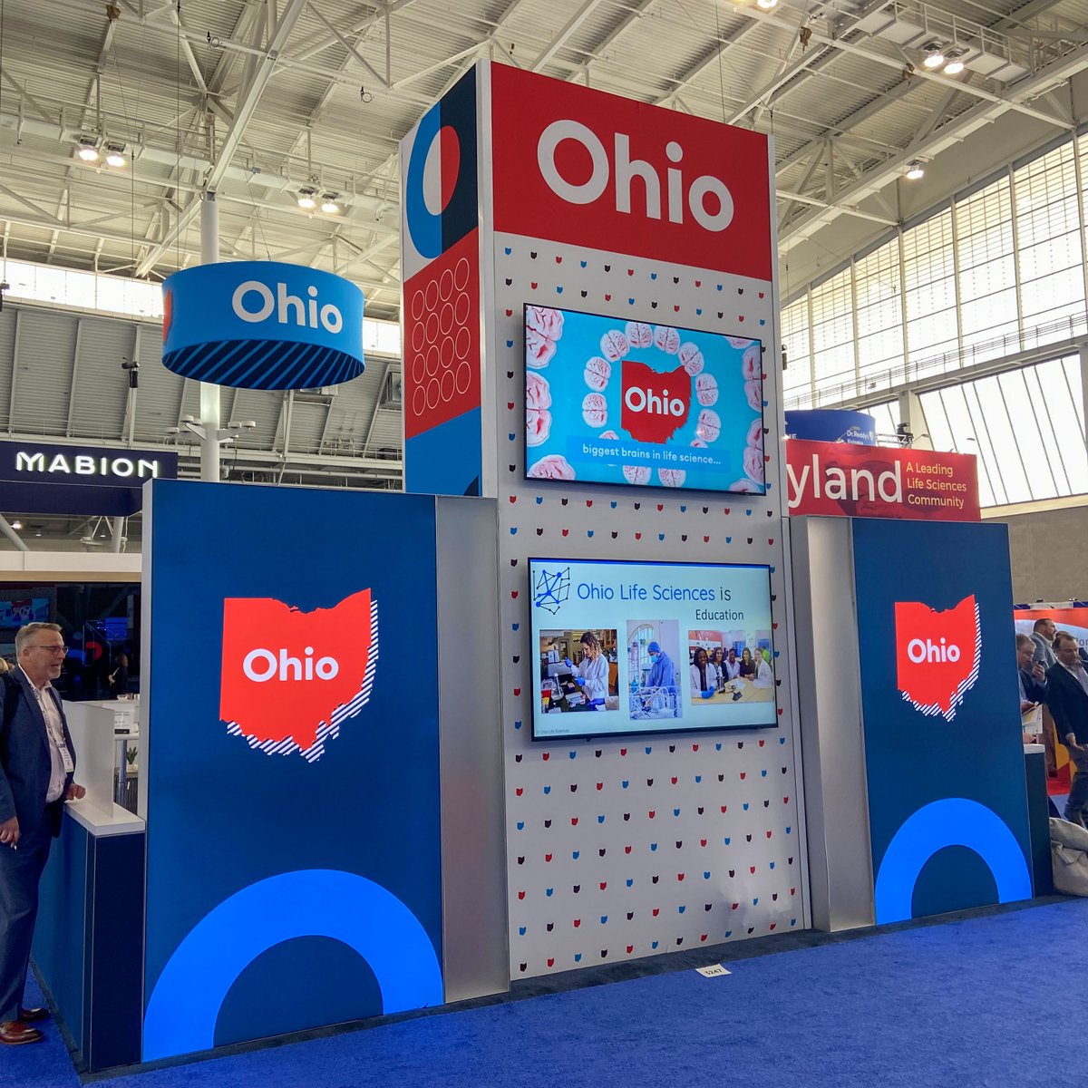 REDI Cincinnati, <a href="/JobsOhio/">JobsOhio</a> and <a href="/OhioLifeScience/">Ohio Life Sciences</a> are in Boston at the <a href="/IAmBiotech/">Biotechnology Innovation Organization</a> BIO International Conference representing #Ohio and the #CincyRegion. 🧬🔬🧪

#DidYouKnow: Cincinnati experienced 𝟭𝟲% job growth📈 in the #biohealth sector from 2017-22. 
#REDISetGo #BIO2023