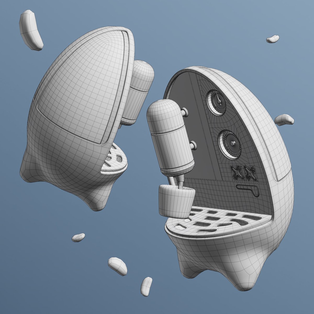 Eggspresso anyone? 
#3dart