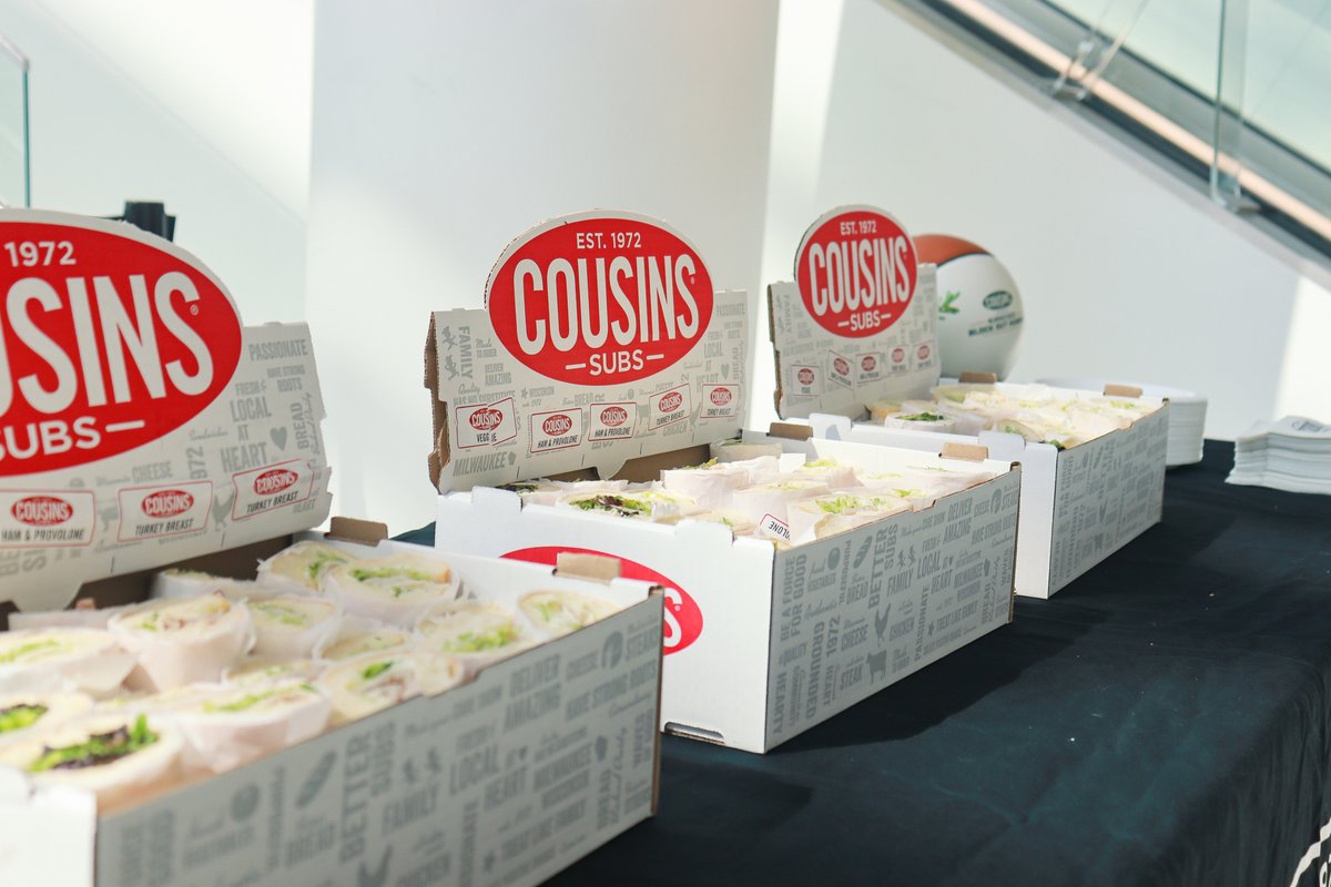 hungertaskforce's tweet photo. For every shot blocked by the @Bucks during the regular season, @cousinssubs donated $50 to Hunger Task Force through the #BlockOutHunger program. As a result of all those blocked shots, Cousin Subs donated a total of $20,150 to provide nutritious foods to hungry families in MKE! https://t.co/rz7y5sqTqP
