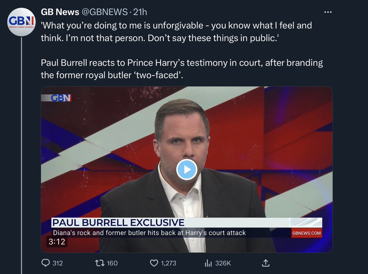 Anyone calling out Burrell, Morgan, the lying tabloids and the current government is ok by me. 

Frankly, if you’re pissing off the people I see on tv acting pissed off you’re obviously right. 

#HarryTrial