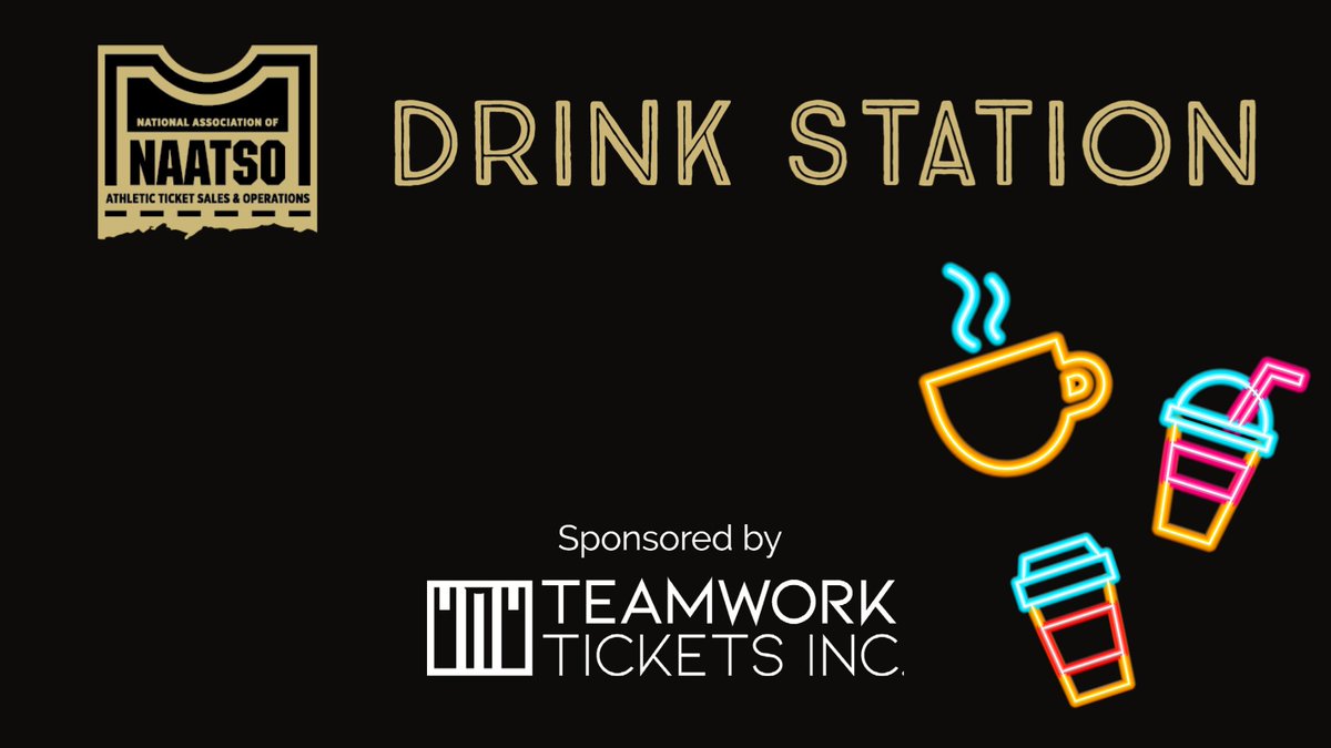 NAATSONews (@naatsonews) on Twitter photo 🥤 Indulge in a refreshing drink at our Drink Station courtesy of <a href="/TeamworkTickets/">TeamworkTickets</a>! 🥤 Indulge in a refreshing drink at our Drink Station courtesy of <a href="/TeamworkTickets/">TeamworkTickets</a>!