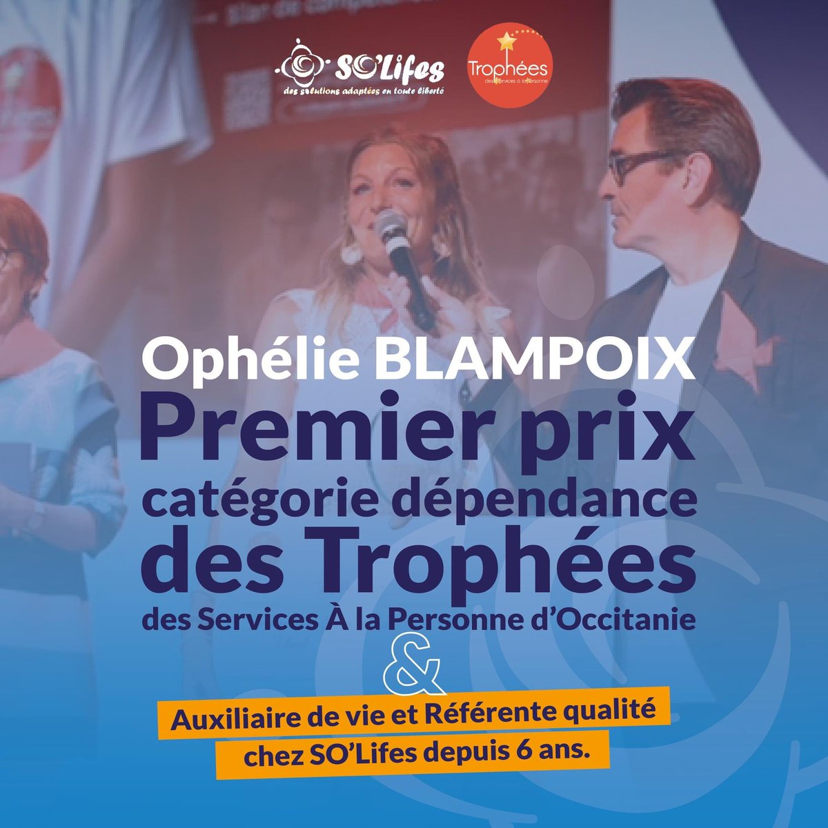 solifes's tweet photo. Un grand merci à tous les salariés qui nous ont accompagné le 31 mai en dernier à Perpignan pour le Trophées de service à la personne Occitanie ! https://t.co/BfDEog8OS3