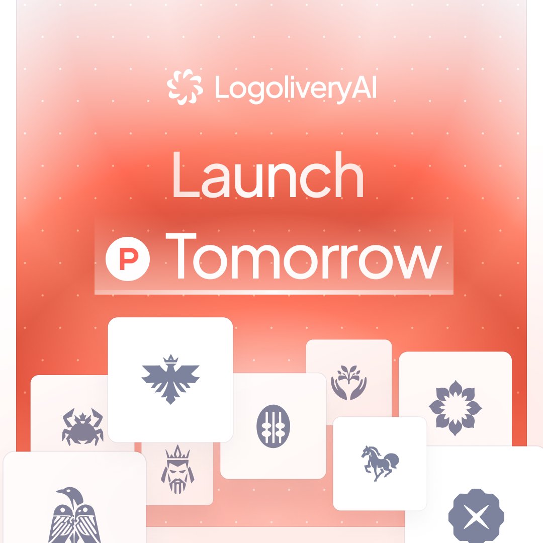 LogoliveryAI's tweet photo. Hey-ya, peeps.
We're thrilled to announce tomorrow's launch of LogoliveryAI on ProductHunt π
#logoliveryAI #producthunt #launch https://t.co/16zCouXWm4