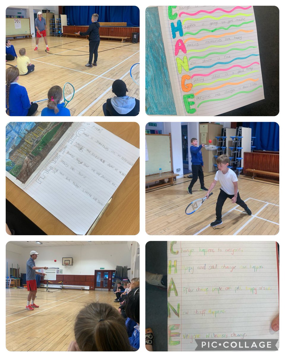 What a great start to the week in P5! We’re loving the activities of sports week! Here’s some pictures of our fun during tennis. In literacy we’ve been focusing on poetry and have started to reflect on this year and have a think about the year ahead! Amazing work 🎾✏️🫶🏼✨