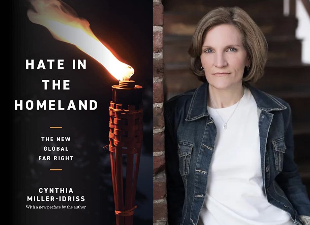 UC Davis Book Project (@ucdbookproject) on Twitter photo We are honored to announce our 2023-24 BP selection: Hate in the Homeland: The New Global Far Right by Cynthia Miller-Idriss
In its 22nd year the BP will focus on ethnonationalism/white supremacy. We look forward to welcoming Dr. <a href="/milleridriss/">Dr. Cynthia Miller-Idriss</a> to the <a href="/MondaviCenter/">Mondavi Center</a> on 02/04/24 We are honored to announce our 2023-24 BP selection: Hate in the Homeland: The New Global Far Right by Cynthia Miller-Idriss
In its 22nd year the BP will focus on ethnonationalism/white supremacy. We look forward to welcoming Dr. <a href="/milleridriss/">Dr. Cynthia Miller-Idriss</a> to the <a href="/MondaviCenter/">Mondavi Center</a> on 02/04/24