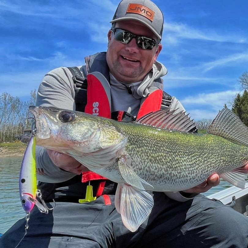 Jason Mitchell has been RUMBLIN’ up some serious walleyes this season the the Rumble Shad &amp; Rumble Shiner, both casting and trolling on destinations like Devils Lake, Upper Red Lake and more! #TeamNorthlandTackle