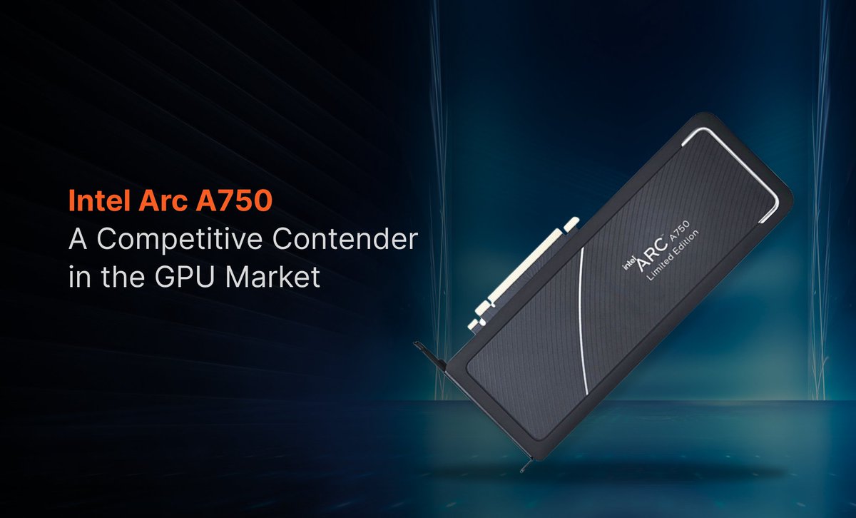 direct_macro's tweet image. Intel Arc A750: A game-changer? Our latest blog dives deep into the prowess of Intel Arc A750. This could be your next GPU upgrade for immersive, high-performance gaming. 🎮🚀

Find out now: bitly.ws/HCvn

#intel #gpu #computertechnology #computercomponents #directmacro