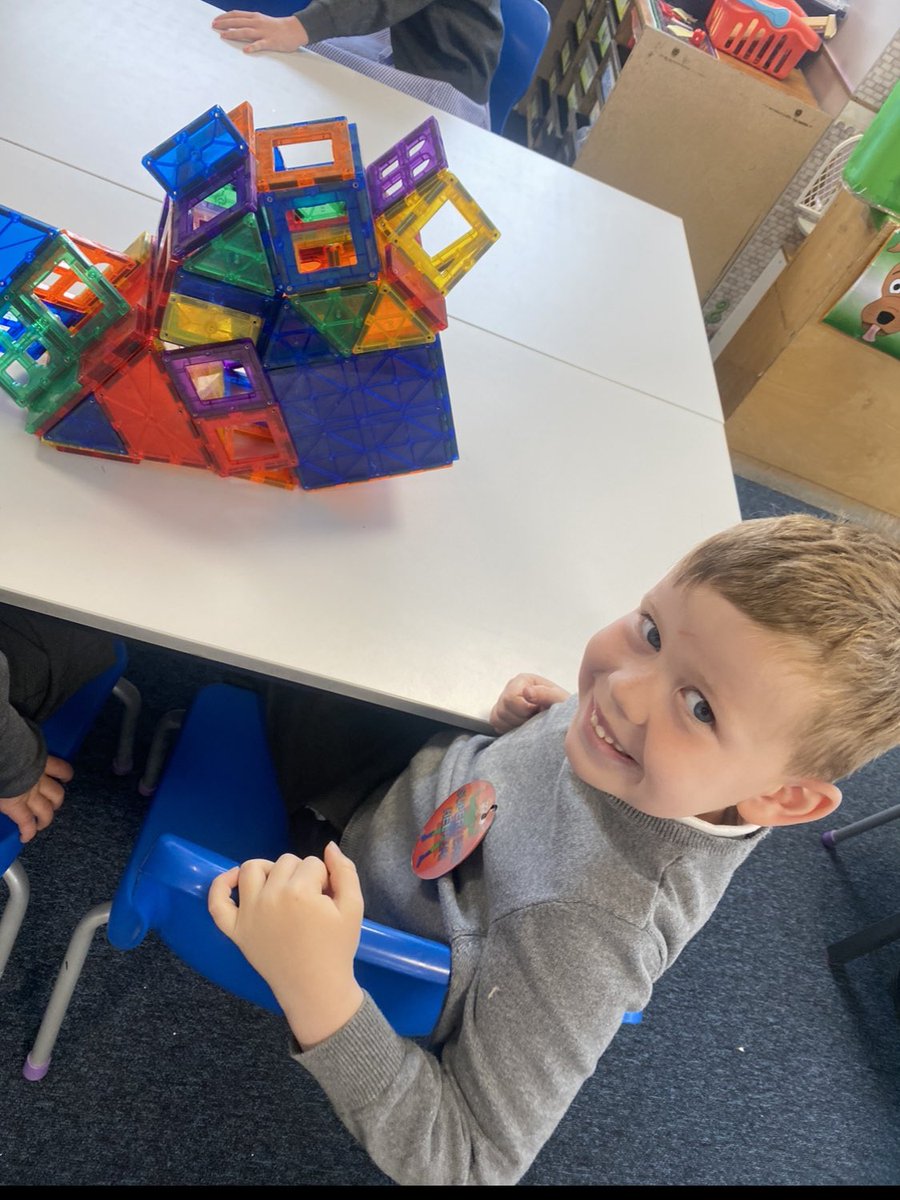 Just look at this beautiful smile! This Primary One boy was absolutely delighted with the ship he built during Free Flow Play! <a href="/UNICEF/">UNICEF</a> <a href="/PlayScotland/">Play Scotland</a> 🤩 @staugustine_pta <a href="/AugustinesYouth/">St Augustine’s Youth</a> <a href="/StAugustinesPC/">St Augustines Primary Parent Council and PTA</a>