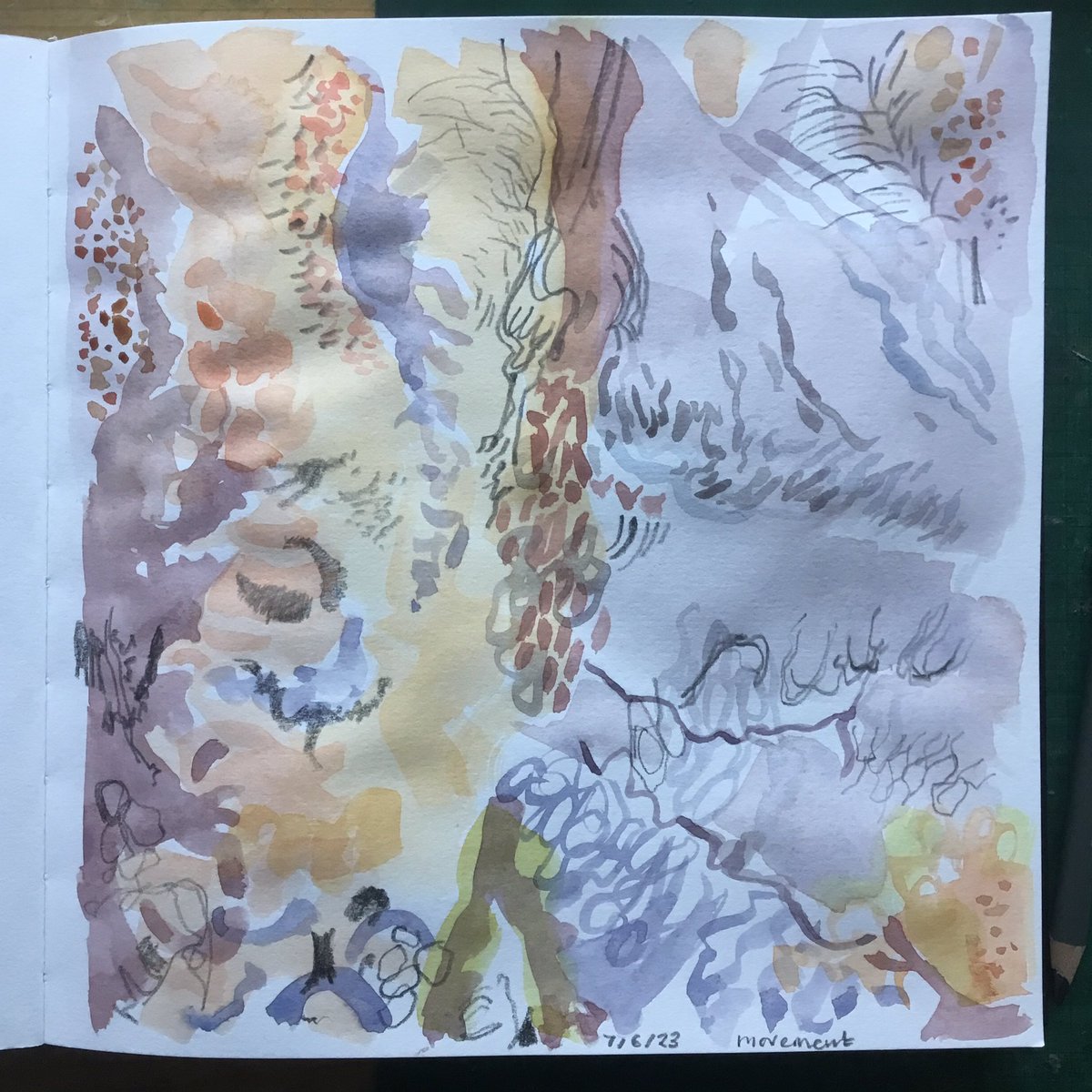 JeanEd70's tweet photo. #drawing 3960 day 6 movement (of a stream) #naturejournalingweek #thedailysketch #adrawingaday https://t.co/sQZzeCOlZ6