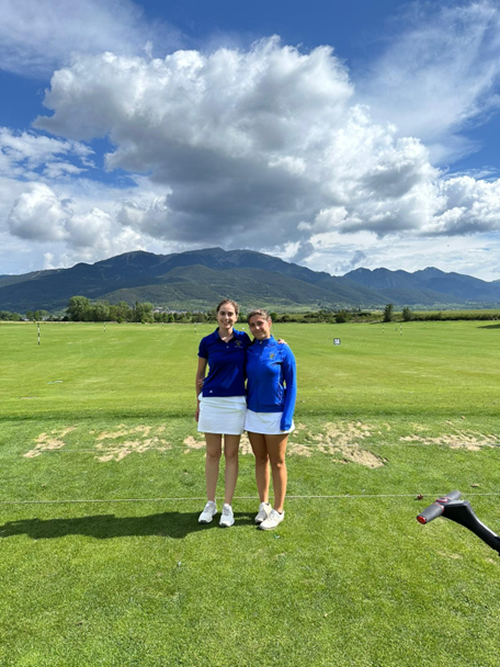 cgolfcaldas's tweet photo. Cuarta posición para el equipo femenino de la FGPA, del que formaban parte Norena Lueje y Marta Cervero del Club de golf Las Caldas en el Campeonato de España de FFAA Absoluto Femenino que tuvo lugar del 31 de mayo al 4 de junio en el Fontanals golf Club. https://t.co/qAU0Yhd51C
