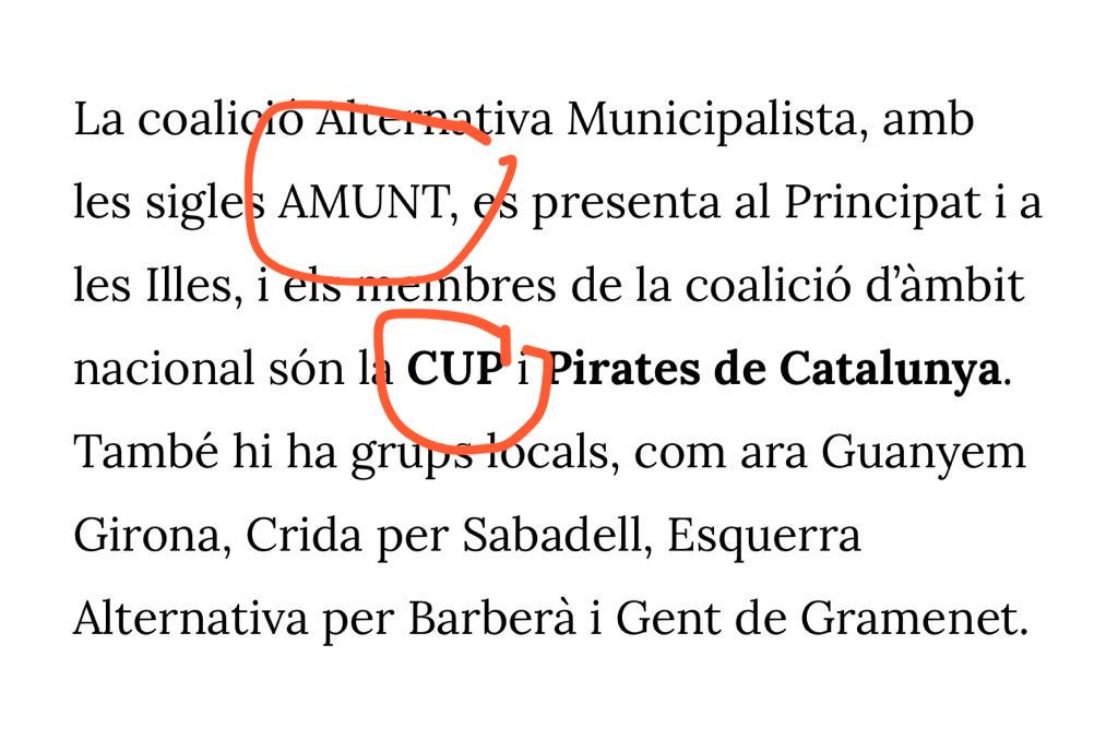 Psol27577930's tweet photo. @nagiro @SansalvadorJM Jo ho tinc clar. CUP=PAS-AMUNT https://t.co/Q4ZIz4AHNB