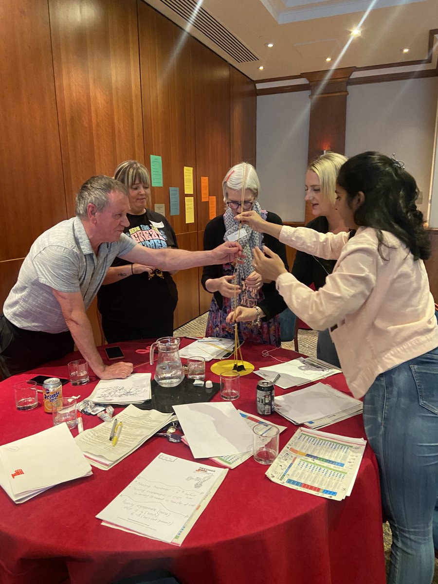 What a great day we had celebrating our fabulous stroke team and coming together to plan how to implement the new stroke guidelines #gatesheadahps ⁦@Gateshead_NHS⁩