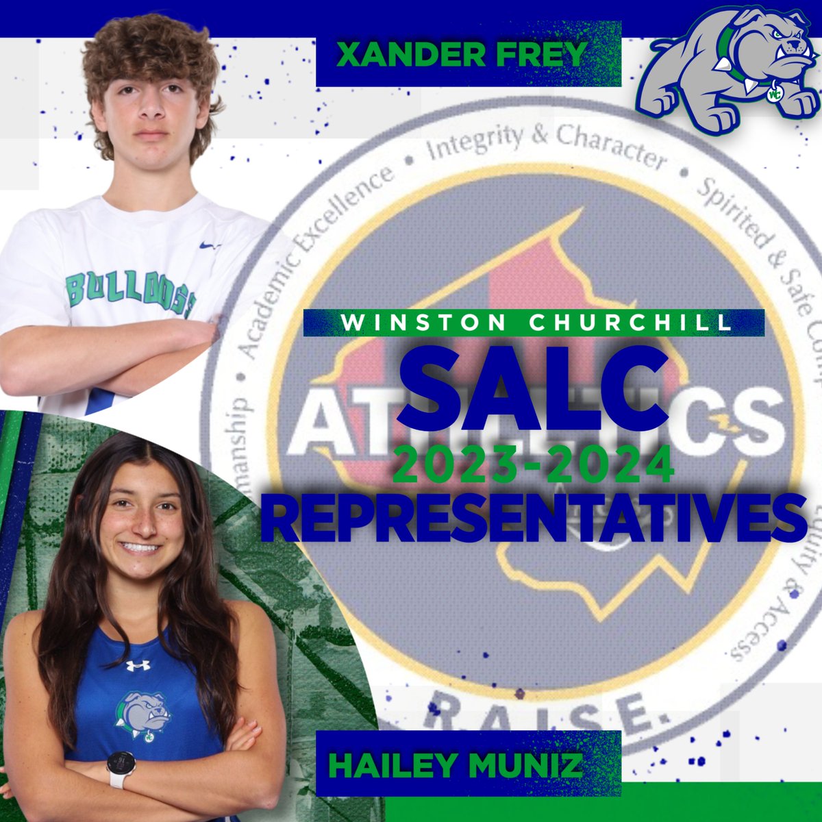 Congratulations to our new SALC Representatives! Go to churchillathletics.com to learn more about them.