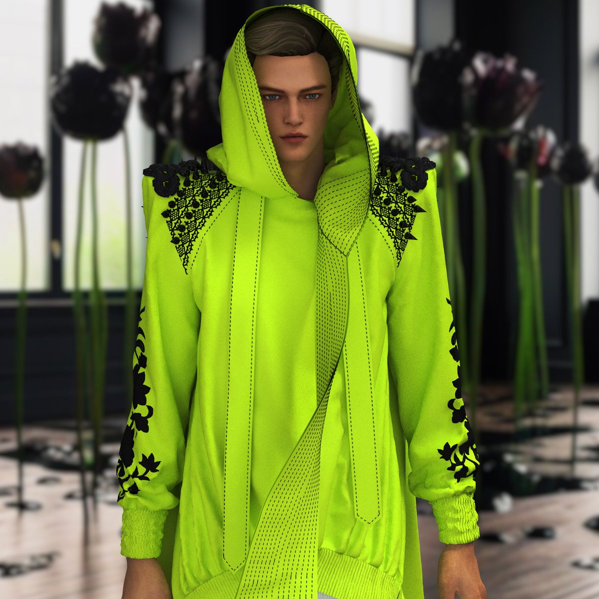 3DCSTUDIOx's tweet image. Colección Rookies Awards 2023 @TheRookiesCO 
Sudadera asimétrica con hombros bordados.
Diseñado en #clo3d, fondos diseñados con #midjourney 
#moda3d #Diseñodemoda3D #3dworld #3dmoda #3dstyle #3dart #3dfashion #3dartist