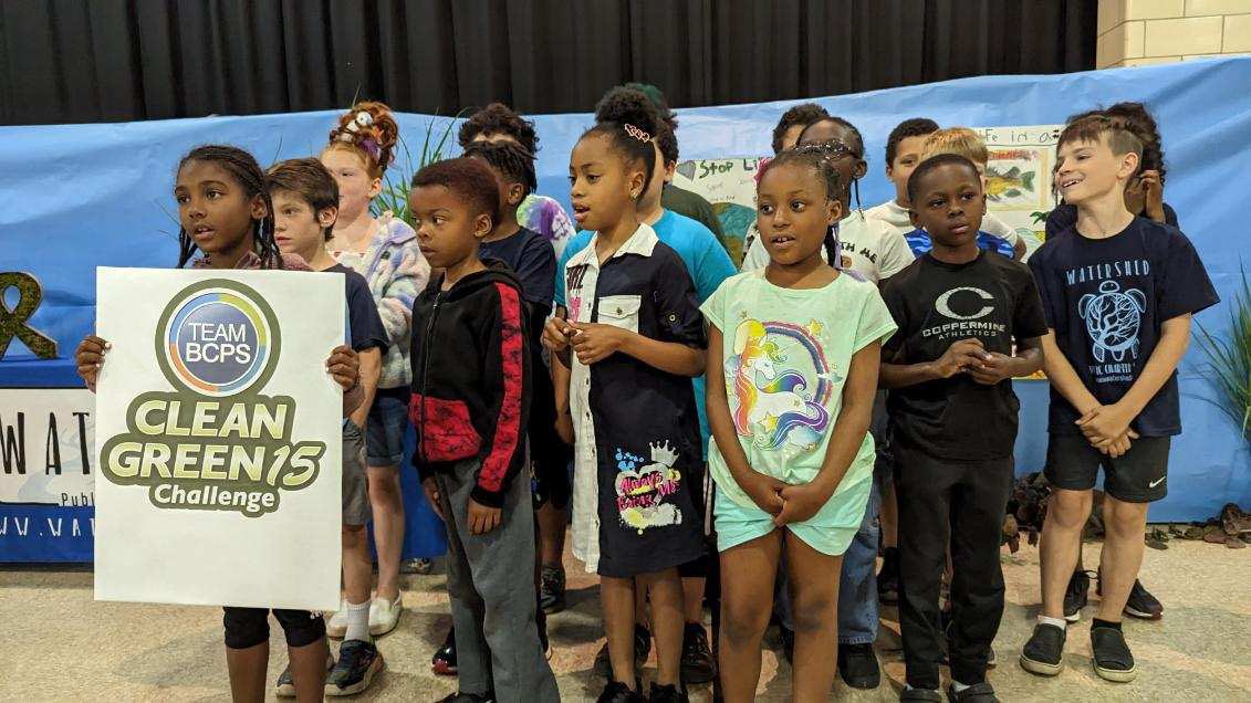 Our youngest residents continue to give me hope for the future with their commitment to service, community and the environment. Today, I had the opportunity to help recognize the 30 winning schools for this year’s Team @BaltCoPS Clean Green 15 Litter Challenge at @WatershedPCS.