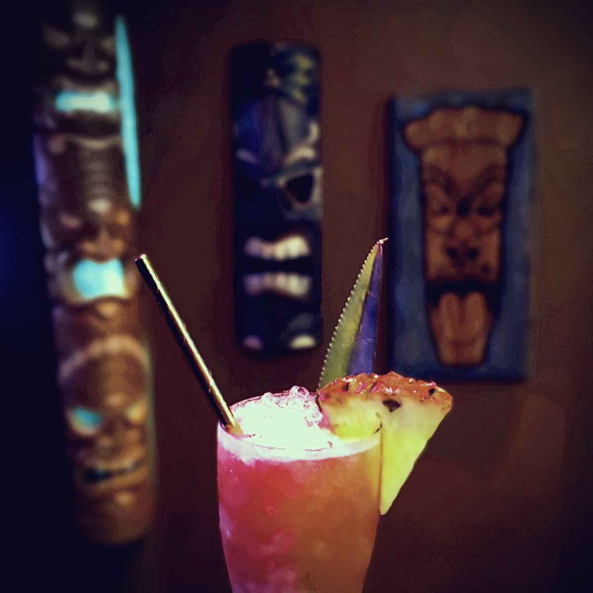 Cheers to all the Cove's guests &amp; guardians!

Our Jungle Bird offers a tantalizing balance of bitter Campari, sweet pineapple, and a sturdy dose of cask-aged Demerara rum.

Reservations strongly recommended Thursday - Saturday at forbiddencovesd.com.